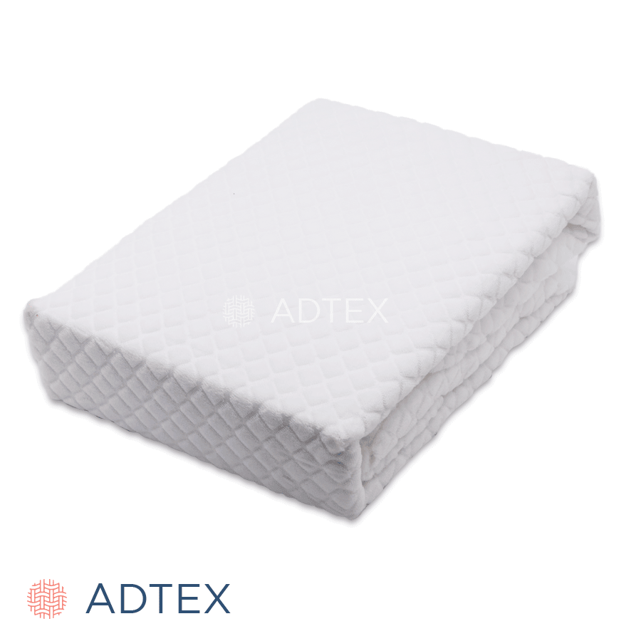 Coprimaterasso homy in spugna con zip 1 piazza e mezza Coprimaterasso homy in spugna con zip matrimoniale