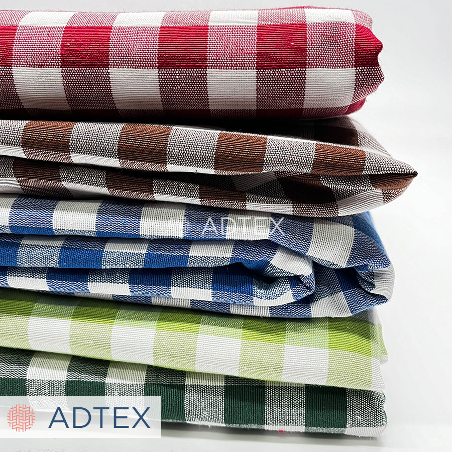 Tinto in filo scozzese di cotone - Tessuti - ADTEX